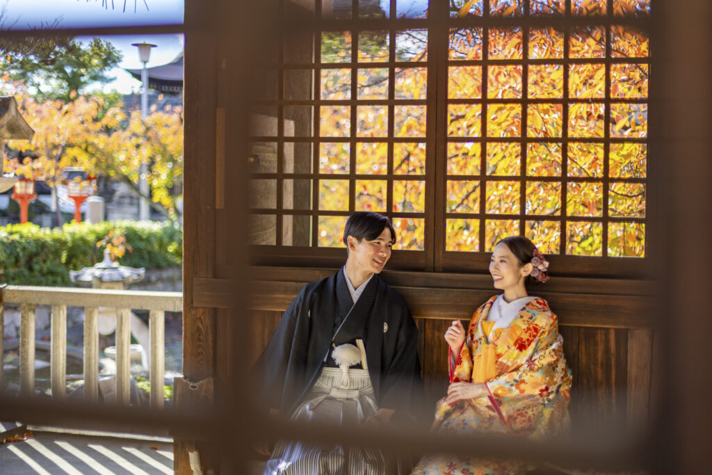六孫王神社_京都フォトウェディングfairy
