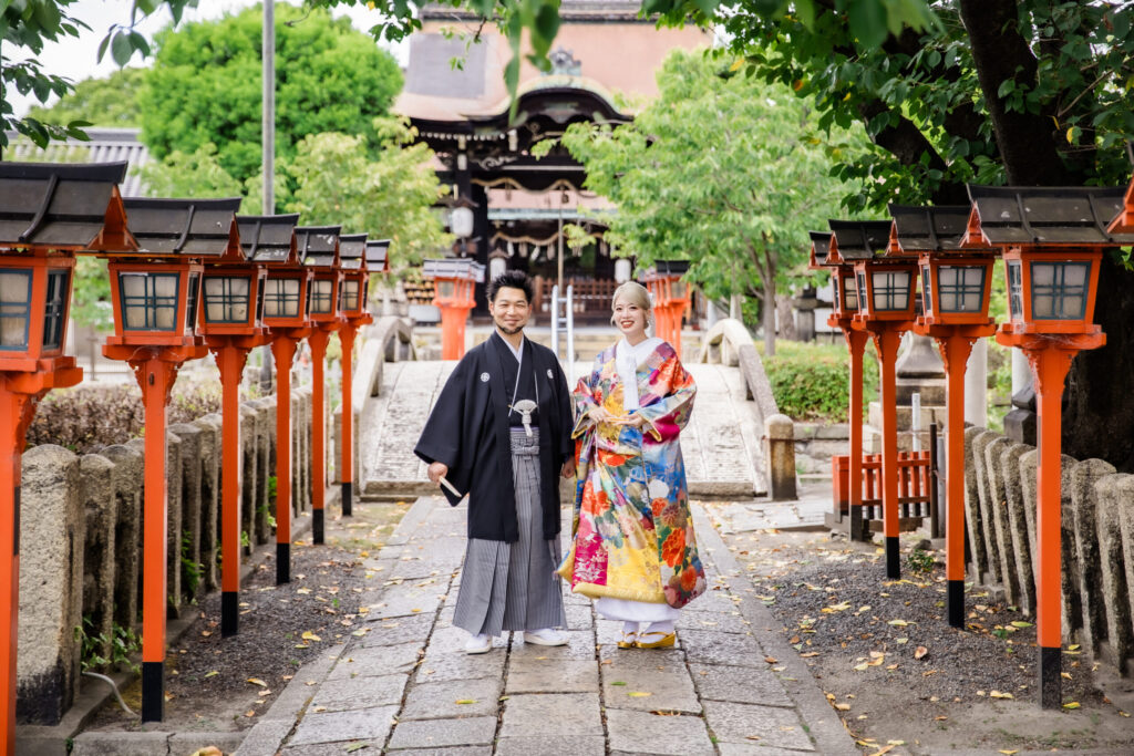 六孫王神社_京都フォトウェディングfairy