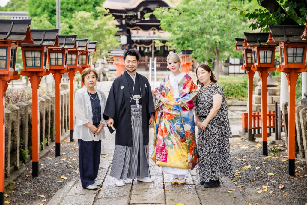 六孫王神社_京都フォトウェディングfairy