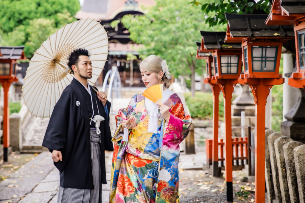 六孫王神社_京都フォトウェディングfairy
