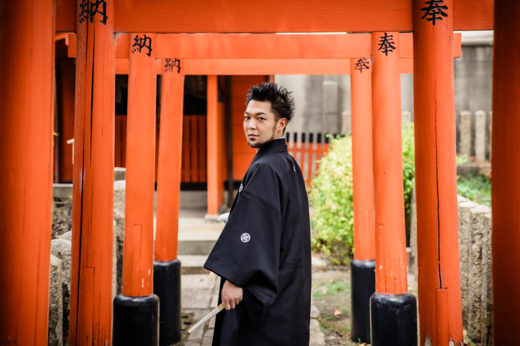 六孫王神社_京都フォトウェディングfairy