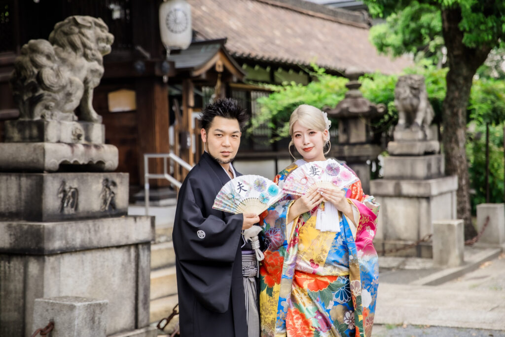 六孫王神社_京都フォトウェディングfairy